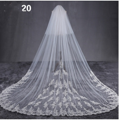 Long Fairytale Veil, your choice of style