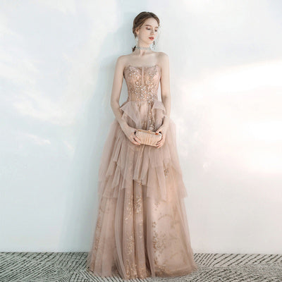 Toast Tulle and Lace Dress