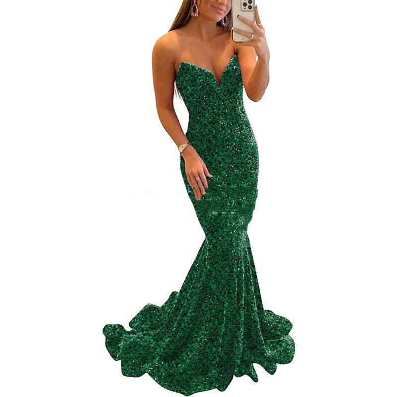 Sequin Evening Dress