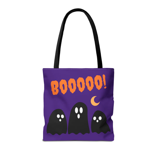 Halloween Themed Double Sided Treat Tote