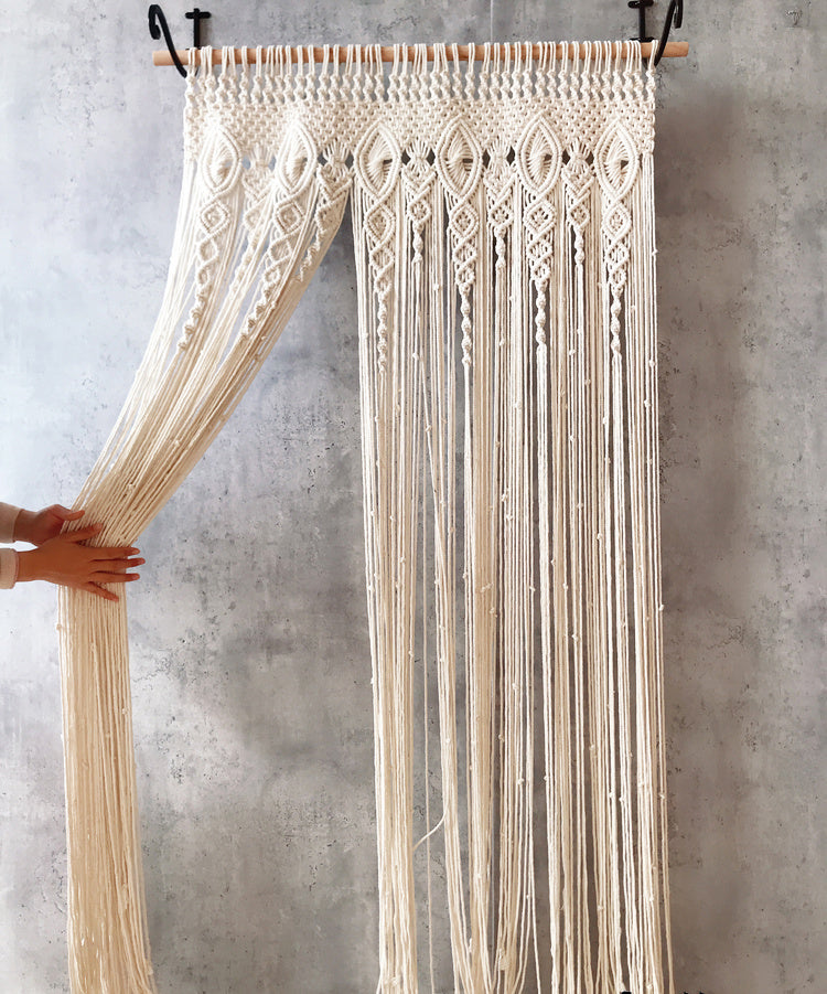 Nordic Tassel Window Curtain