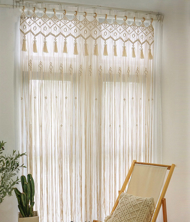 Nordic Tassel Window Curtain