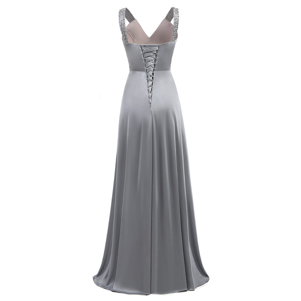 Women Sleeveless Sexy A-Line Formal Gown