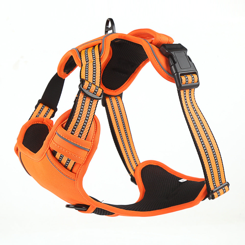 No Pull Breathable Reflective Pet Harness Vest