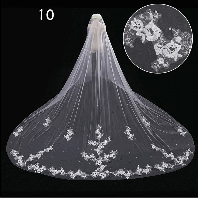 Long Fairytale Veil, your choice of style