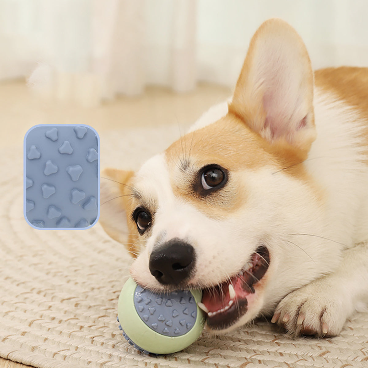 Natural Rubber Dog Ball