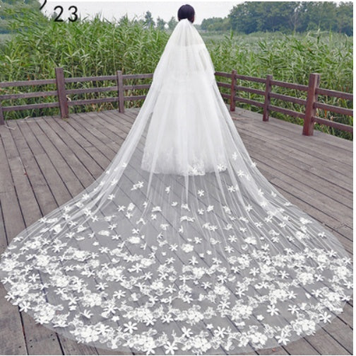 Long Fairytale Veil, your choice of style