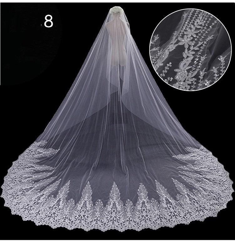 Long Fairytale Veil, your choice of style