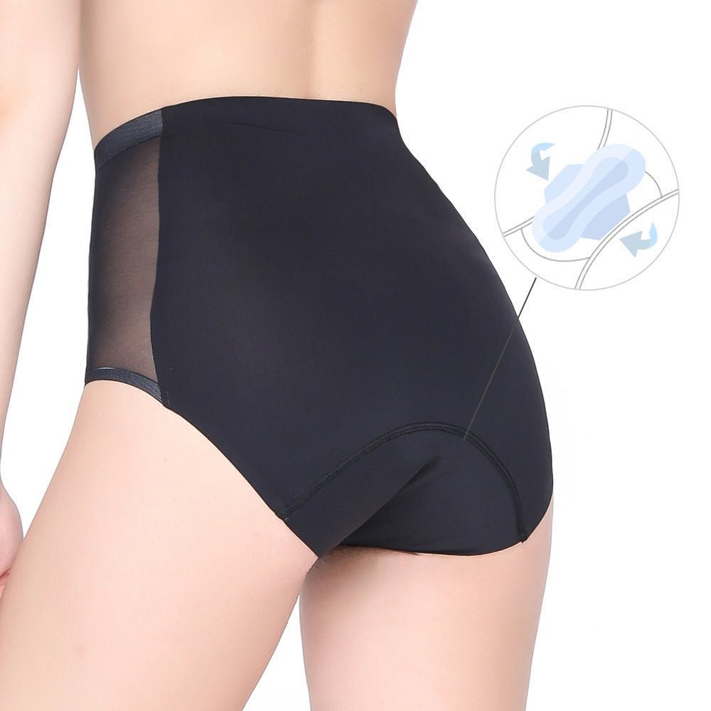 Leak-proof High Waist Mesh Women's Underwear