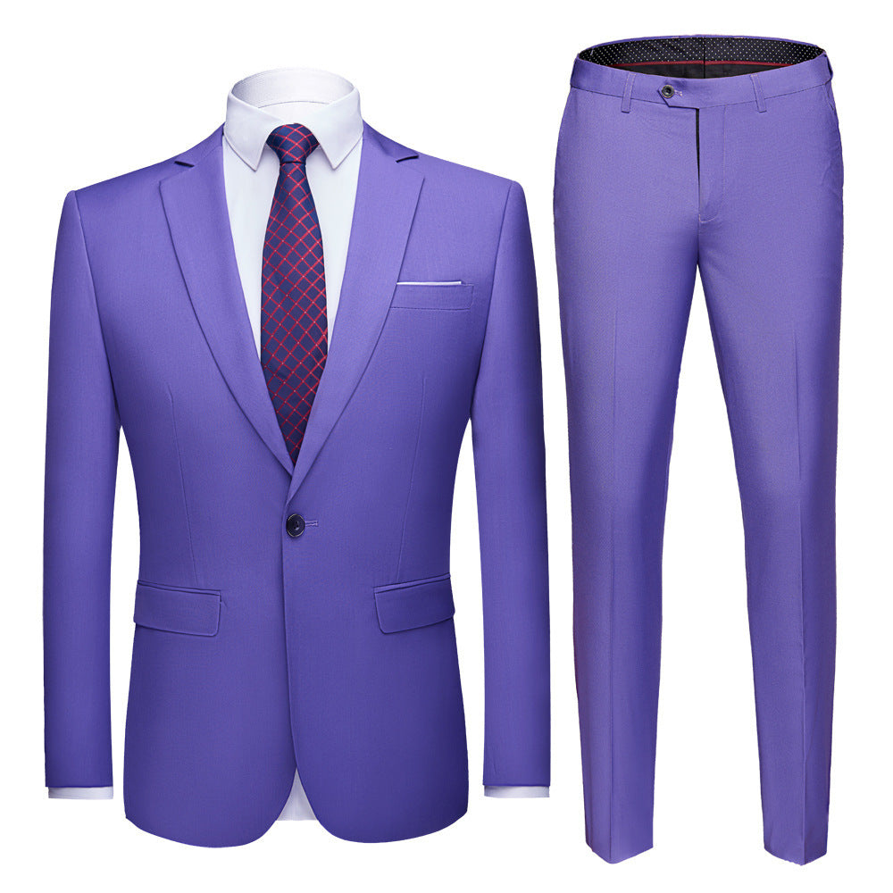 Men's Business Suit Two Piece