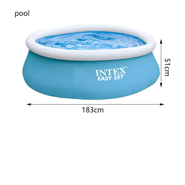 Inflatable swimming pool