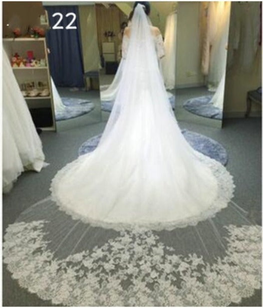 Long Fairytale Veil, your choice of style