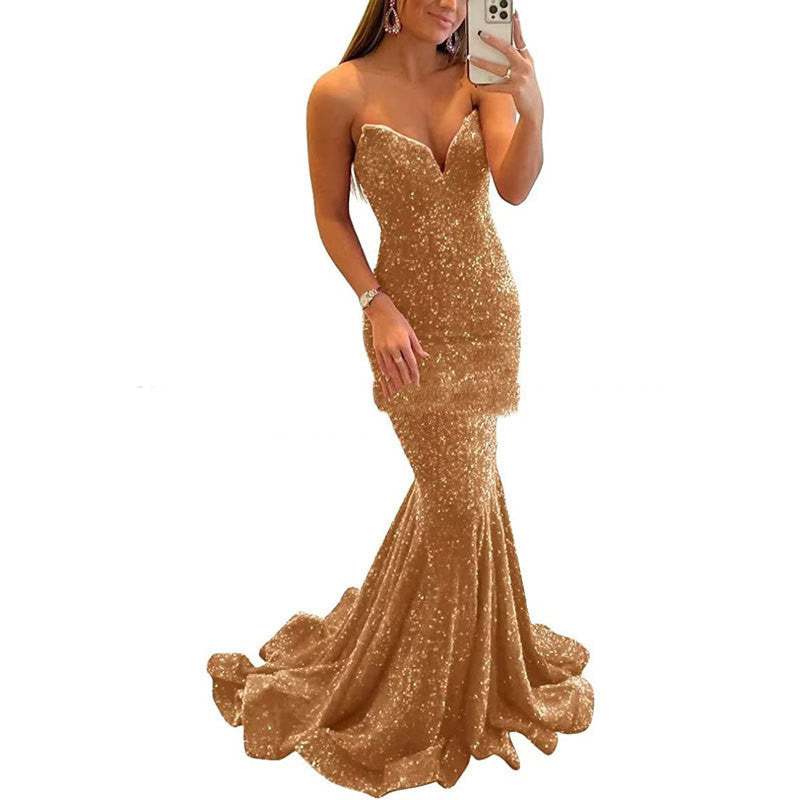 Sequin Evening Dress