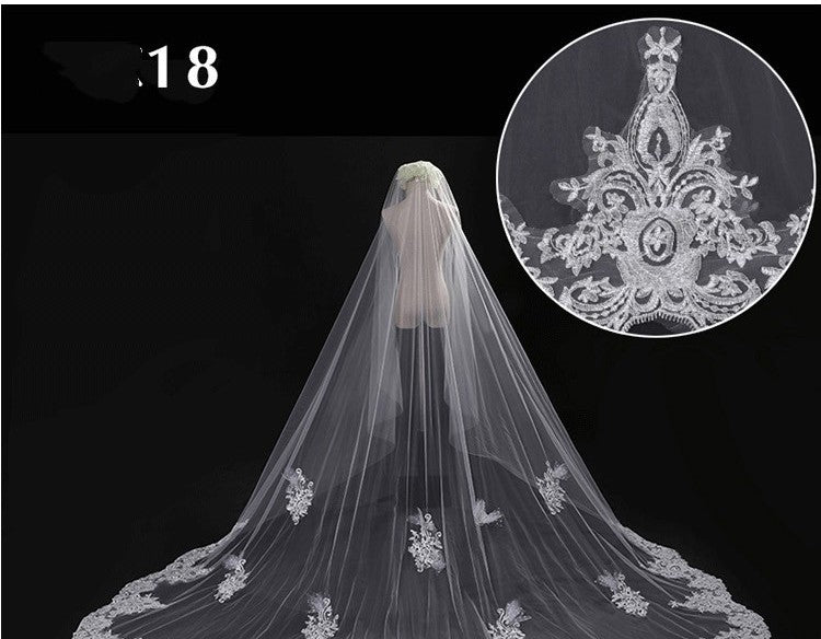 Long Fairytale Veil, your choice of style