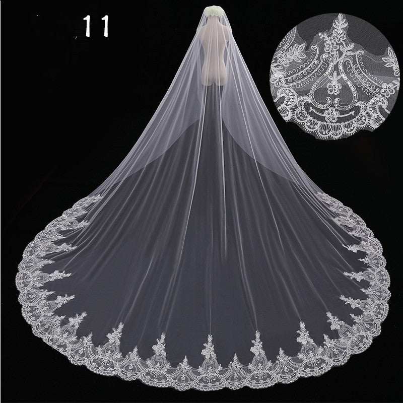 Long Fairytale Veil, your choice of style