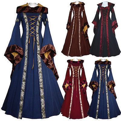 Medieval Victorian Costume Dress