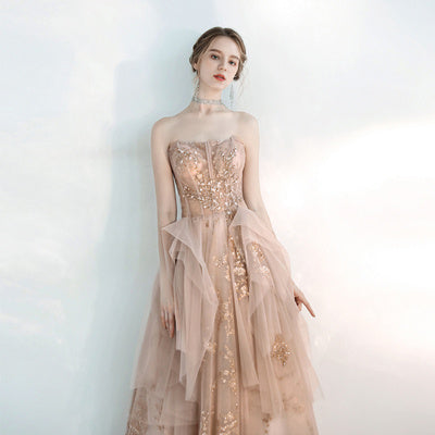 Toast Tulle and Lace Dress