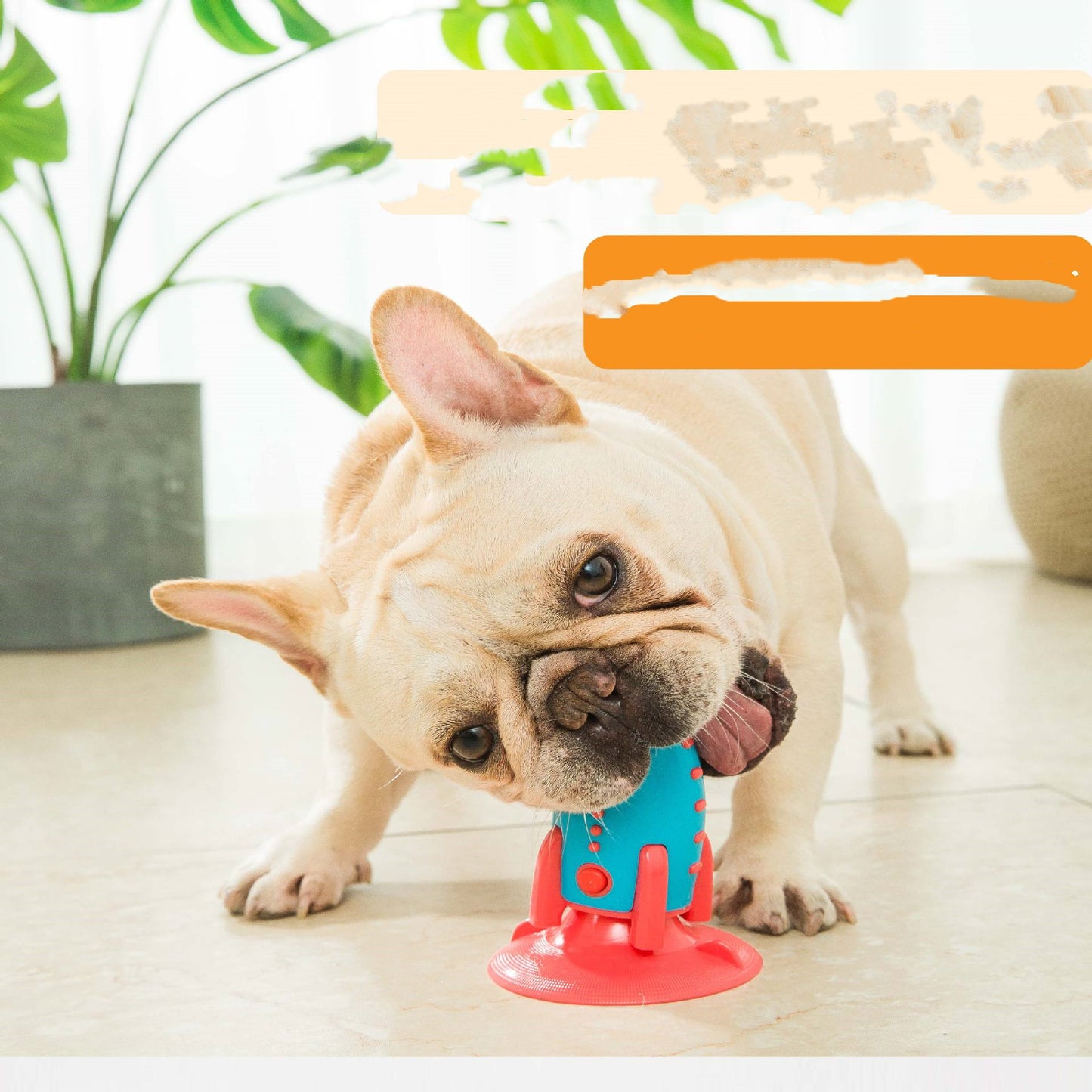 Rocket Dog Treat Dispenser Toy