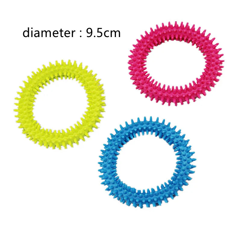 Rubber Teething Ring for Puppies and Dogs