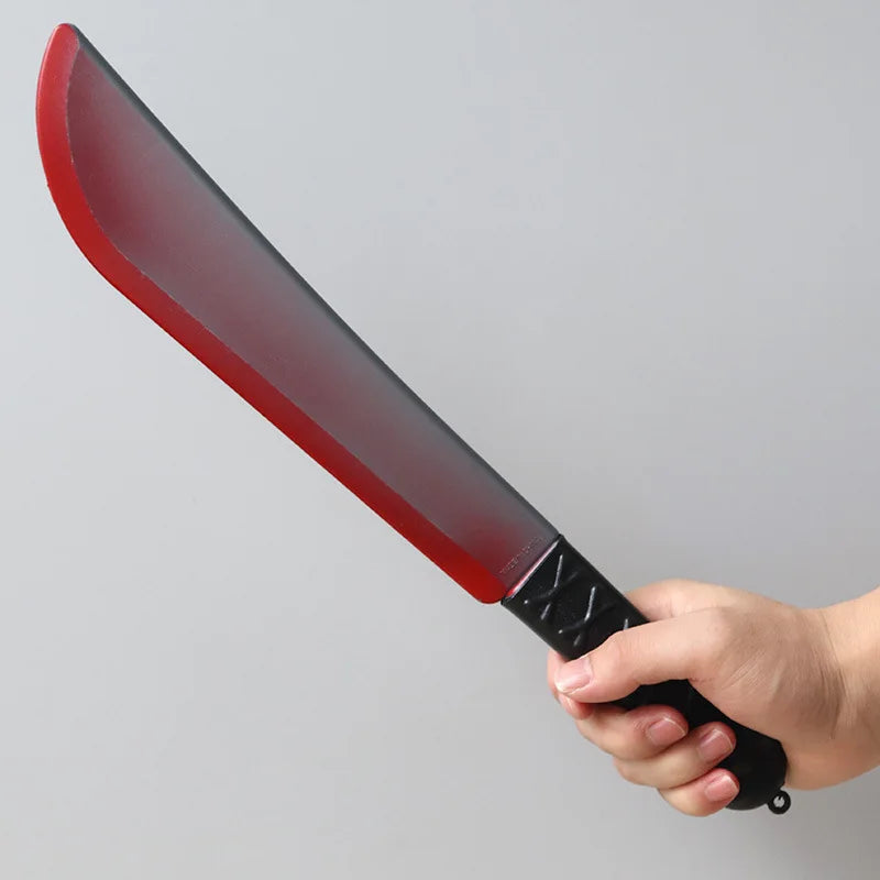 Halloween Plastic Blood Knife Props