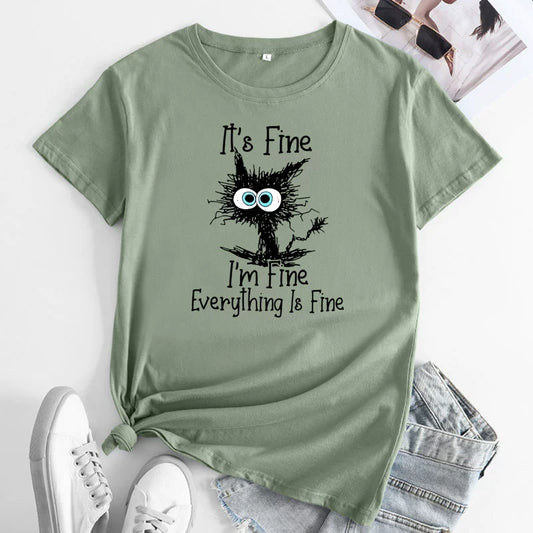 I'm Fine... Funny Women's Tee Shirt