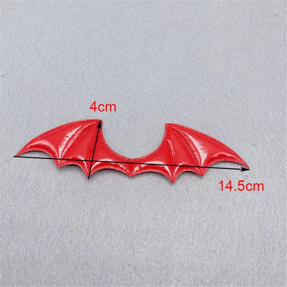 1/15Pcs Vampire DIY Jewelry Halloween Costume Patch Demon Bat Wings Leather Padded