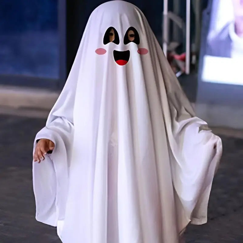 White Sheet Ghost Costume For Kids