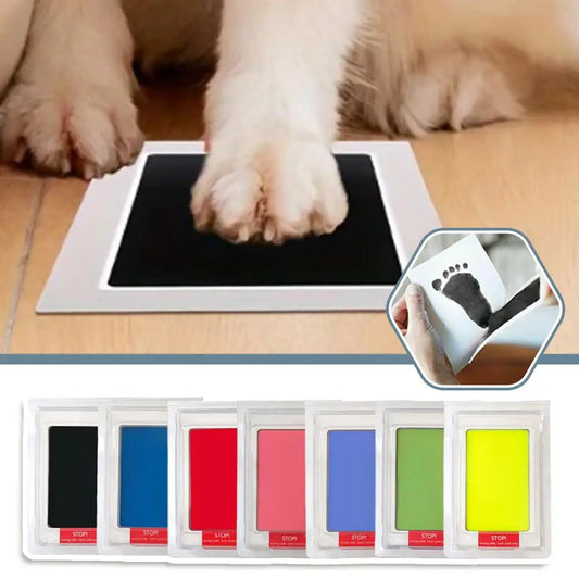 Dog Cat Footprint Pad Paw Print Ink Kit Z0F1