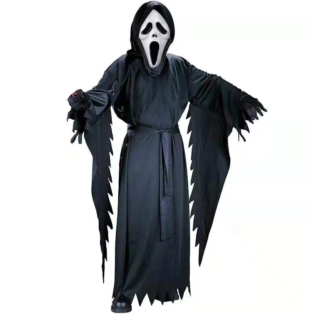 Creepy Cosplay Ghostface Costume or Mask