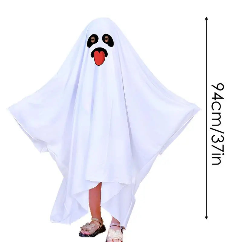 White Sheet Ghost Costume For Kids