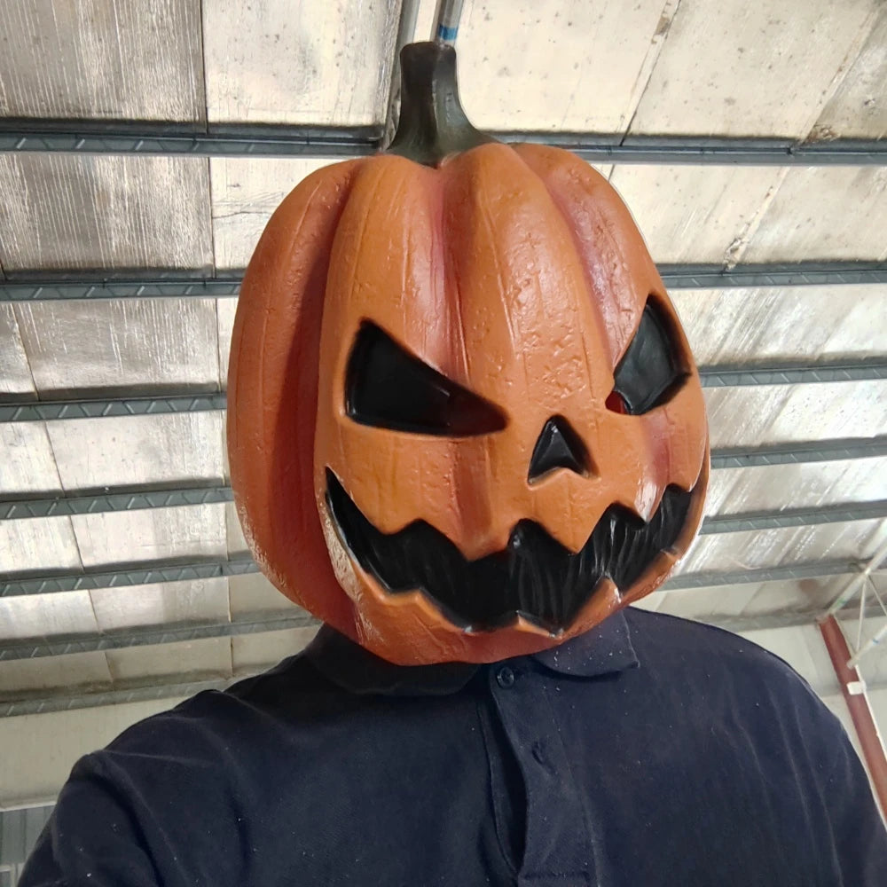 Pumpkin Head Mask