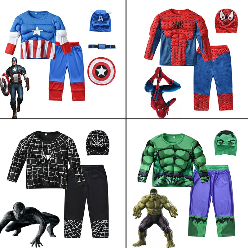 Marvel Hero Cosplay Costumes for Kids