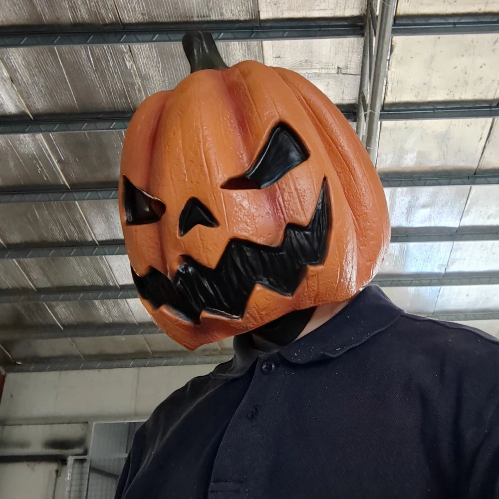 Pumpkin Head Mask