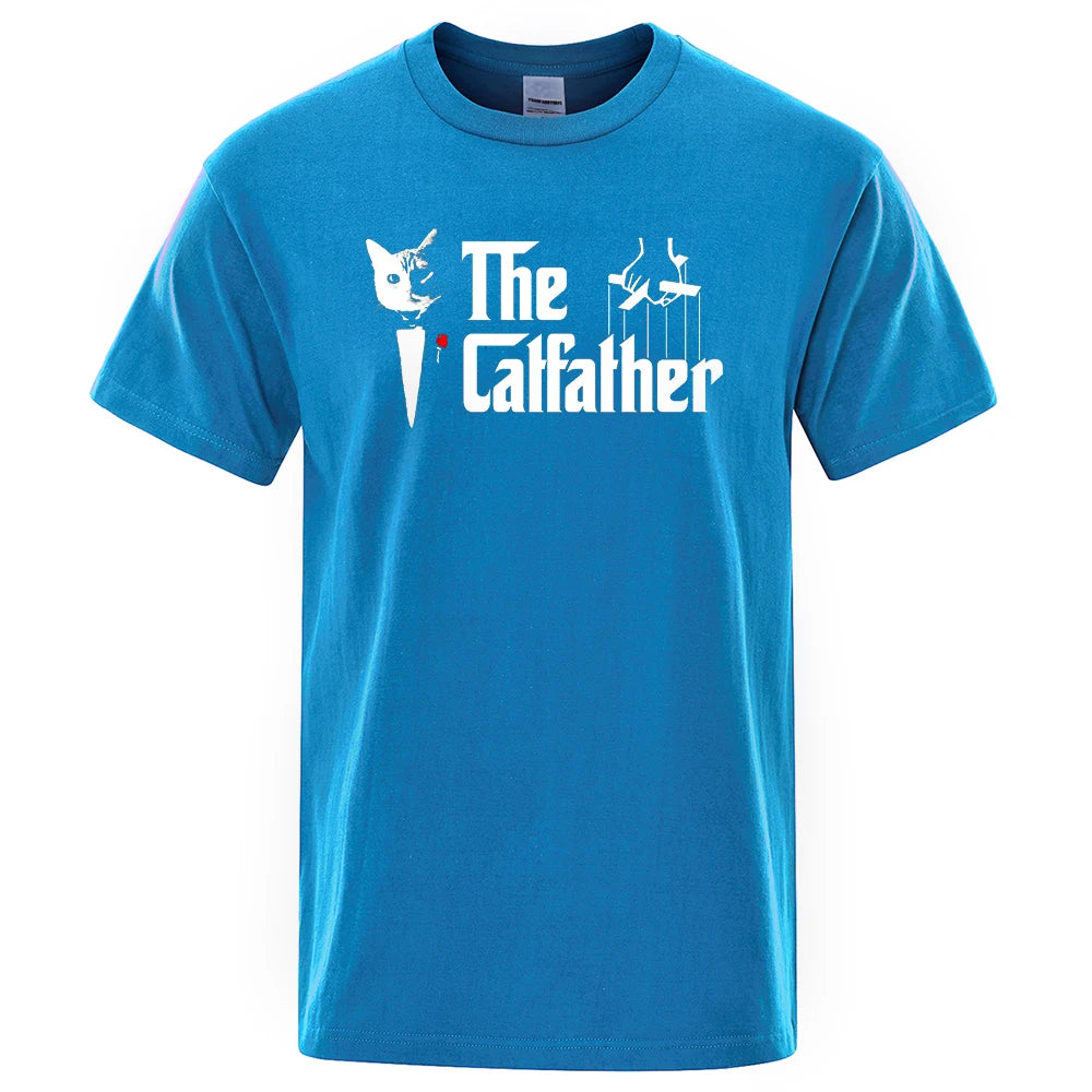 The Catfather Men's Father's Day Tee Shirt