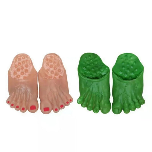 Monster Shoe Slides for Halloween