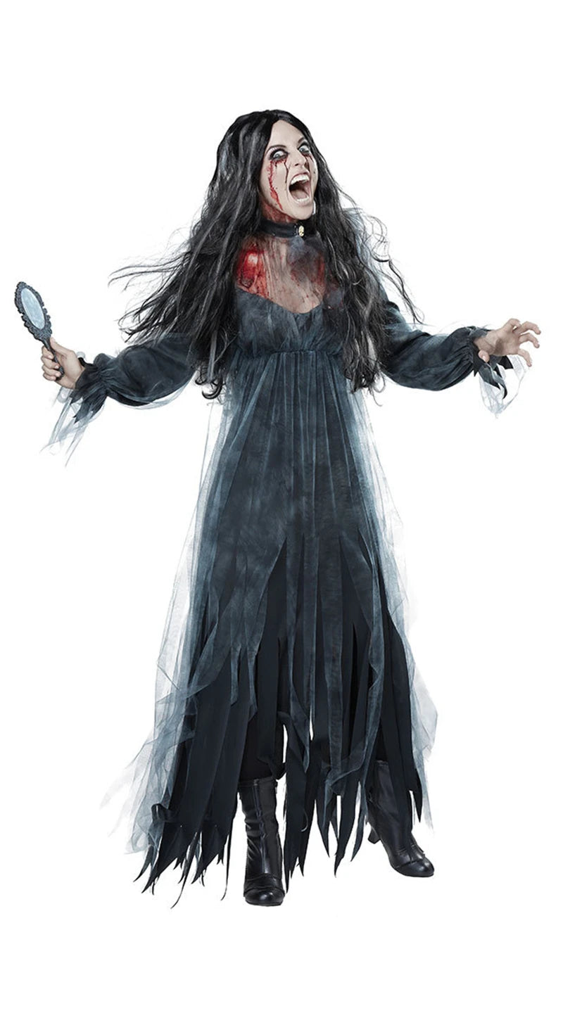 Victorian/Edwardian Ghost Witch Vampire Bride Costume