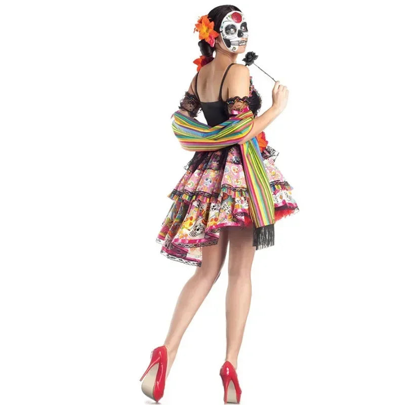 Day of The Dead Cosplay Costume