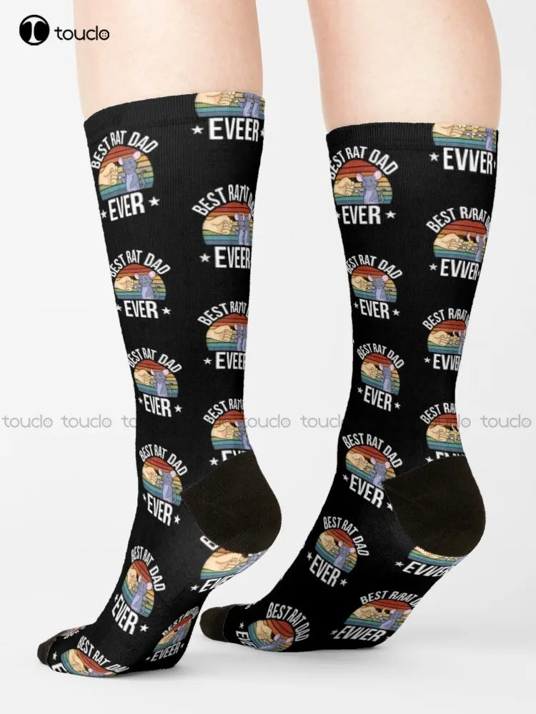 Best Rat Dad Ever Father's Day Socks gift