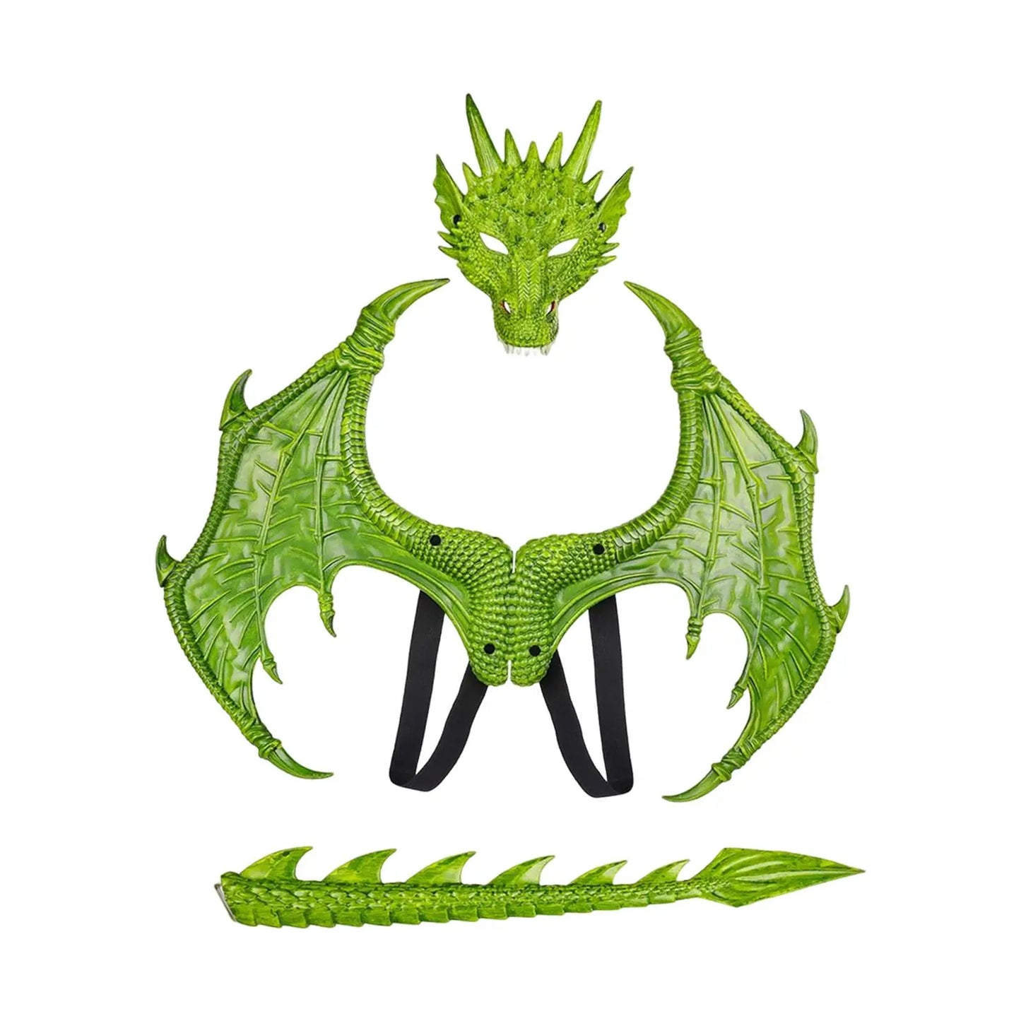 Dragon Wings, Tail and Mask Set for Kids and Teens