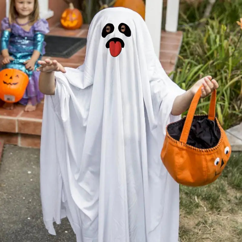 White Sheet Ghost Costume For Kids