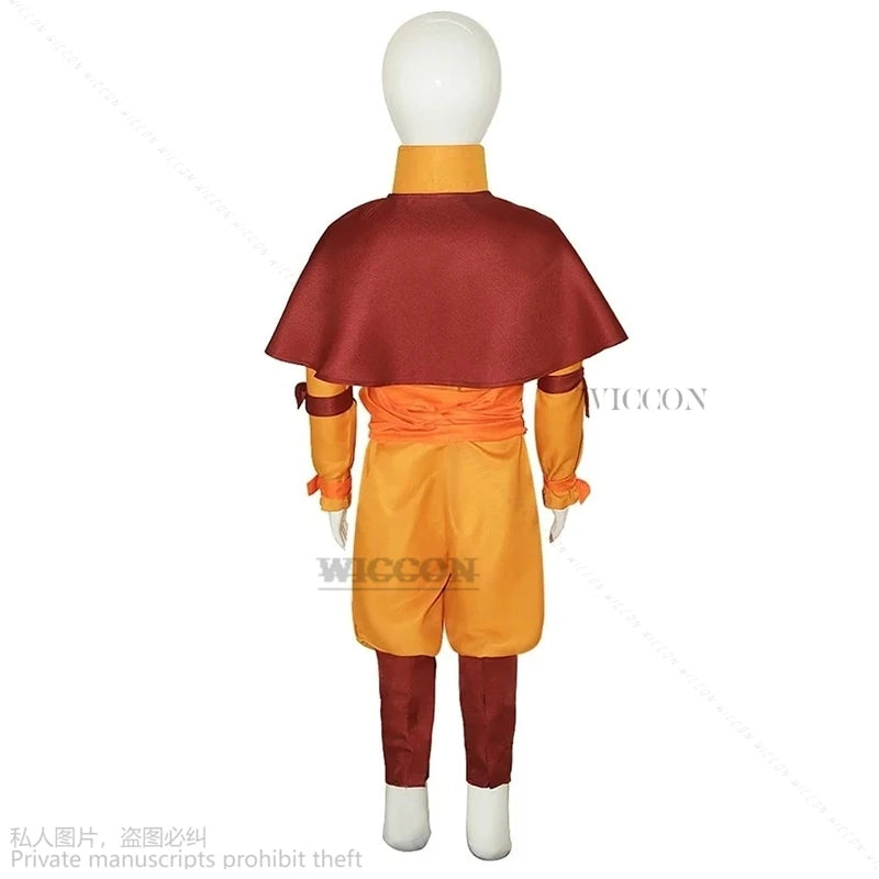 The Last Airbender Avatar Aang Cosplay Jumpsuit