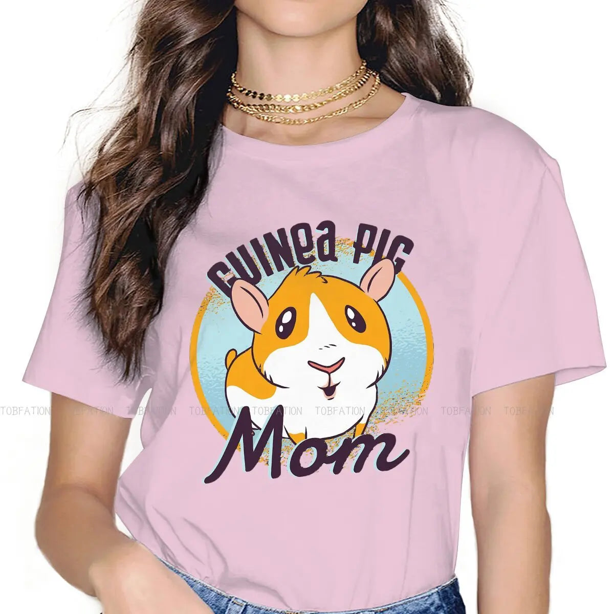 Guinea Pig Mom Mother's Day Tee Shirt