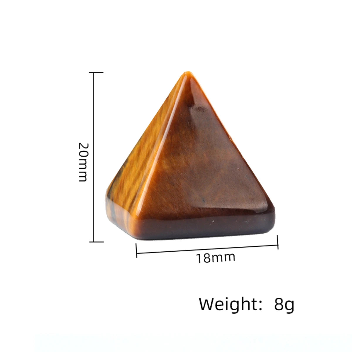 1pc Natural Agate Stone Gems Mineral Crystal Quartz Mini Pyramid Chakra Reiki Energy Healing Point Tower Room Home Decoration