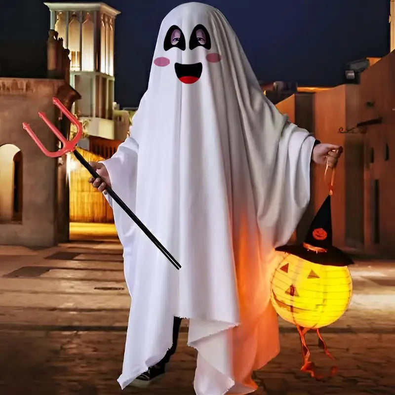 White Sheet Ghost Costume For Kids