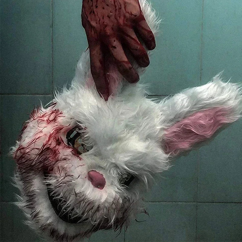 Bloody Plush Bunny Or Bear Mask