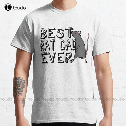 Best Rat Dad Ever Father's Day Tee Shirt or Long Sleeve Shirt