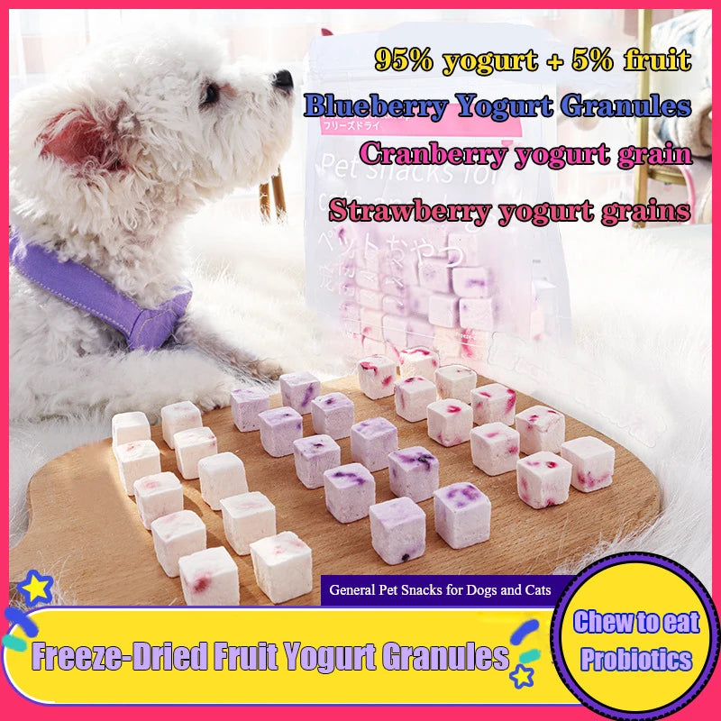 Pet's Freeze-dried Fruit Yogurt Treats