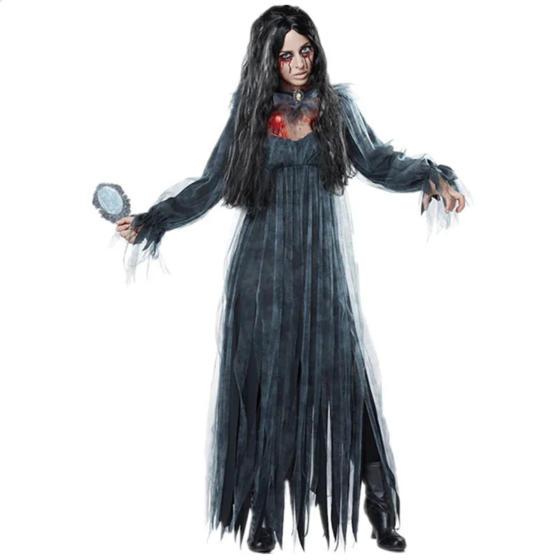 Victorian/Edwardian Ghost Witch Vampire Bride Costume