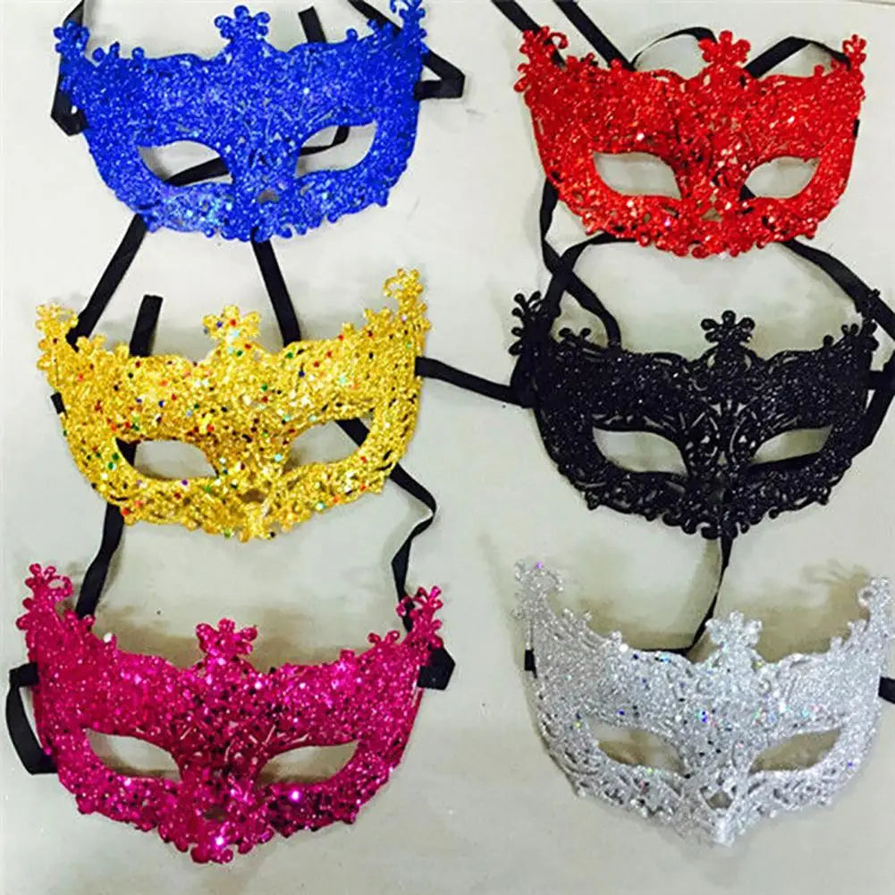 Mysterious Glitter Masquerade Party Eye Mask