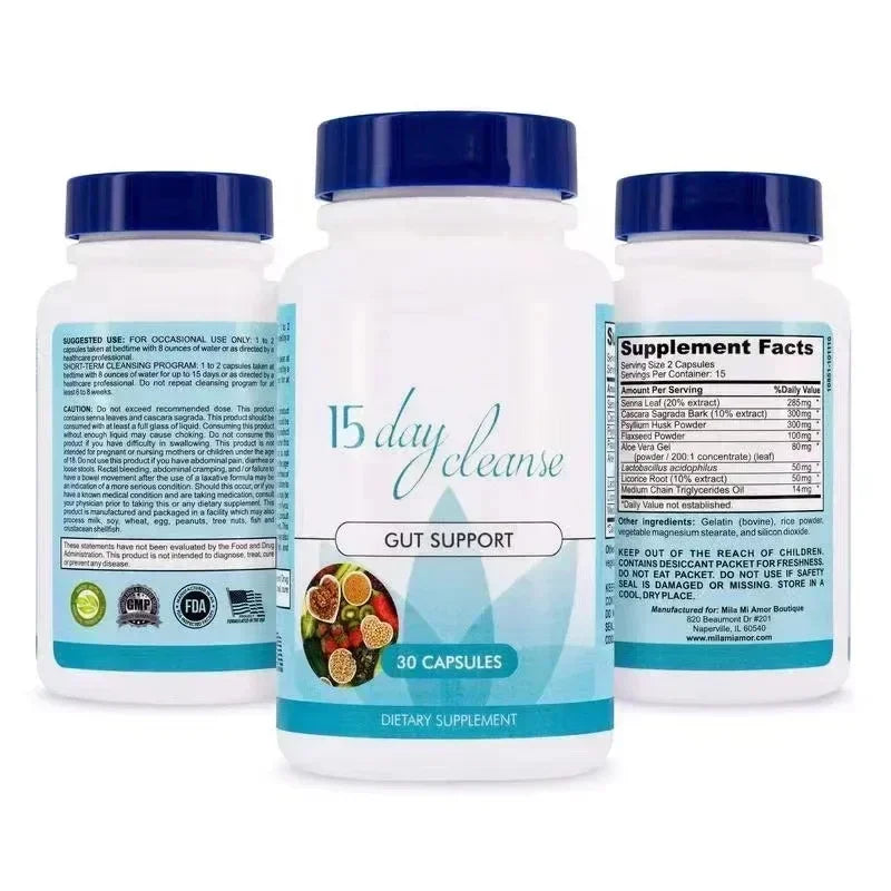 15 Day Bowel CLEANSE CAPSULES